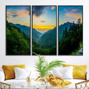 Glamorous Landscape Canvas Wall Art, Forest Canvas Print