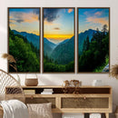Glamorous Landscape Canvas Wall Art, Forest Canvas Print