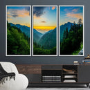 Glamorous Landscape Canvas Wall Art, Forest Canvas Print