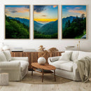 Glamorous Landscape Canvas Wall Art, Forest Canvas Print