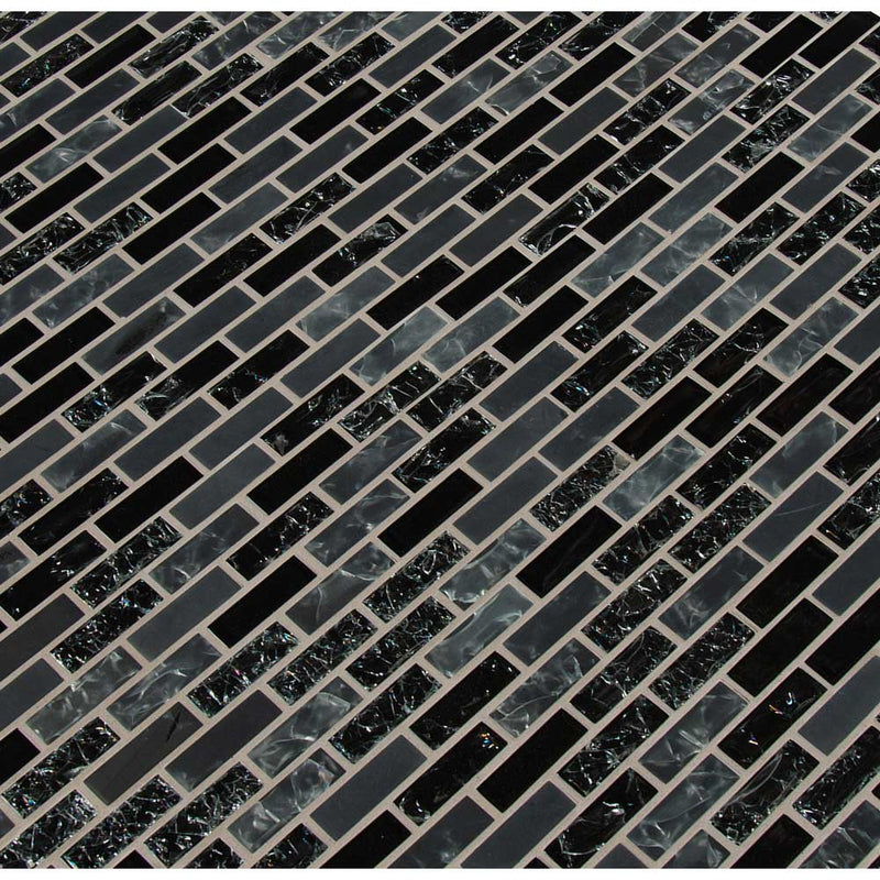 MSI Glissen Glass Mosaic Wall Tile 11.81"x12"