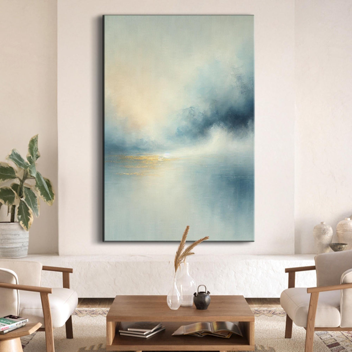 Abstract Calm Glow Wall Art, photo 2 of 6
