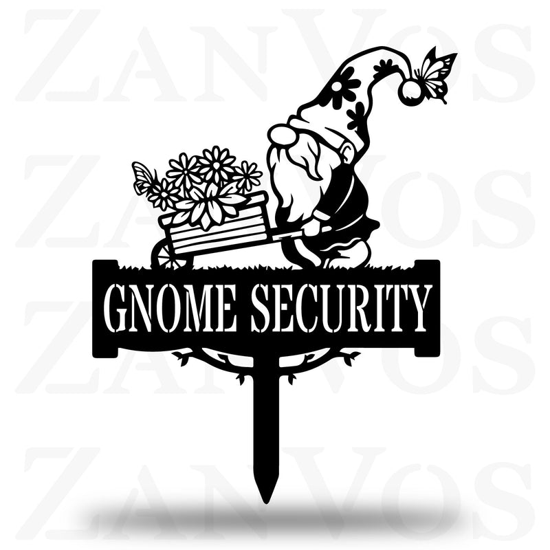 Gnome Flower Monogram