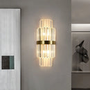 Rectangular Crystal Strip Elegant Wall Lamp