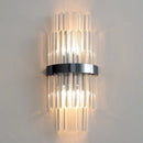 Rectangular Crystal Strip Elegant Wall Lamp