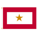 Sewn Gold Star Service Flag | Made in USA - *Backordered Until September 2026* by Flagman of America