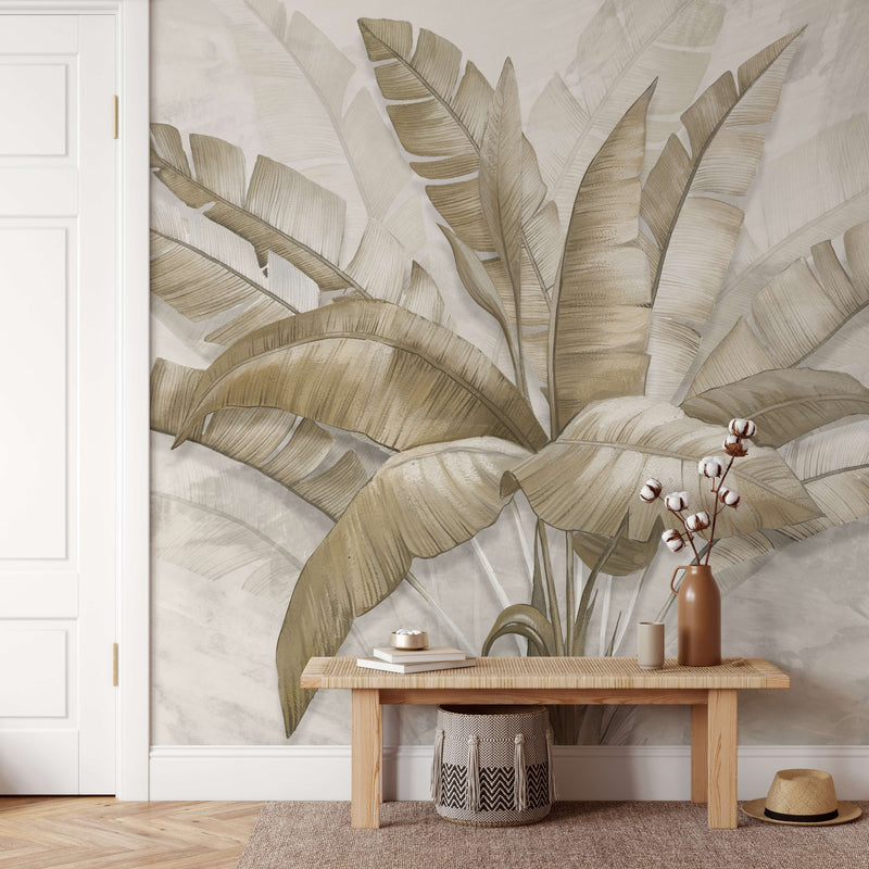 Mural Tropical Wallpaper - Palm Tree Background Mural