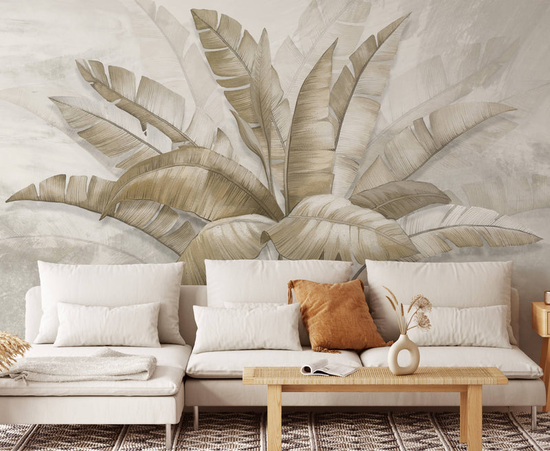 Mural Tropical Wallpaper - Palm Tree Background Mural