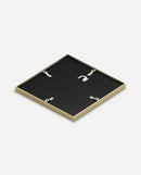 Gold Metal Glass Square Picture Frame