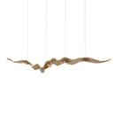 Gold Ribbon Chandelier