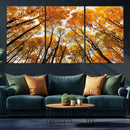 Golden Autumn Forest Wall Art Canvas Print – Framed Vibrant by MyGreatCanvas | Canvas Wall Art Prints | Photo Prints & Wall Decor