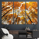 Golden Autumn Forest Wall Art Canvas Print – Framed Vibrant by MyGreatCanvas | Canvas Wall Art Prints | Photo Prints & Wall Decor