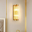 Golden Crystal Wall Lamp
