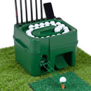 Golf Ball Dispenser with 50-Ball Capacity & 6-Club Holder by LJGDeals