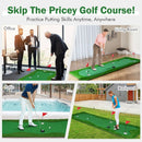 Golf Putting Green with Realistic Artificial Grass Turf by LJGDeals