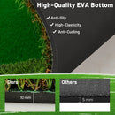5 x 10 Feet Golf Practice Putting Green Mat with 3 Holes and Golf Balls for Home Office Backyard by LJGDeals