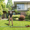 Golf Putting Mat with Auto Ball Return - 10 ft by LJGDeals