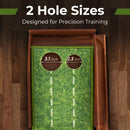 Golf Putting Mat Practice Training Aid with Auto Ball Return and
