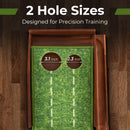 Golf Putting Mat Practice Training Aid with Auto Ball Return and by LJGDeals