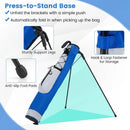 Golf Stand Bag Lightweight Golf Bag for The Driving Range by LJGDeals
