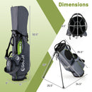Golf Stand Bag Lightweight Golf Bag with 8 Way Top Dividers and 5 Zippered Pockets