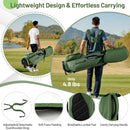 Golf Stand Bag Lightweight Golf Bag with 8 Way Top Dividers and 5 Zippered Pockets by LJGDeals