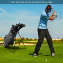Golf Stand Cart Bag with 6-Way Divider Carry Pockets by LJGDeals