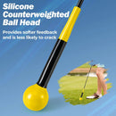 Golf Swing Trainer Aid 47inch/40inch/31.5inch Warm-up Practice Stick with Weighted Head for Grip by LJGDeals