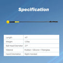 Golf Swing Trainer Aid 47inch/40inch/31.5inch Warm-up Practice Stick with Weighted Head for Grip by LJGDeals