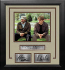 Robin Williams and Matt Damon Good Will Hunting 8" x 10" Framed Photo with Engraved Autographs by Dynasty Sports & Framing