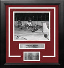 Gordie Howe in Action Detroit Red Wings 8" x 10" Framed Hockey Photo with Engraved Autograph by Dynasty Sports & Framing