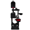 Gothic Cat Tree with 2 Cat Condos and Coffin Bed for Indoor Cats-Black by LJGDeals