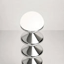 Gourd Floor Lamp | Chrome Silver by Interior Moderna