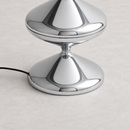 Gourd Floor Lamp | Chrome Silver