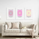 Aura Energy Spiritual Gradient Wall Art Set by Wall Art Set