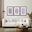 Trendy Spiritual Aura Energy Set of 3 Prints by Wall Art Set