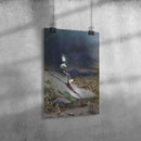 "Grave of a Suicide Victim" by Wilhelm Kotarbiński Matte Poster