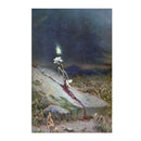 "Grave of a Suicide Victim" by Wilhelm Kotarbiński Matte Poster