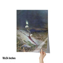 "Grave of a Suicide Victim" by Wilhelm Kotarbiński Matte Poster