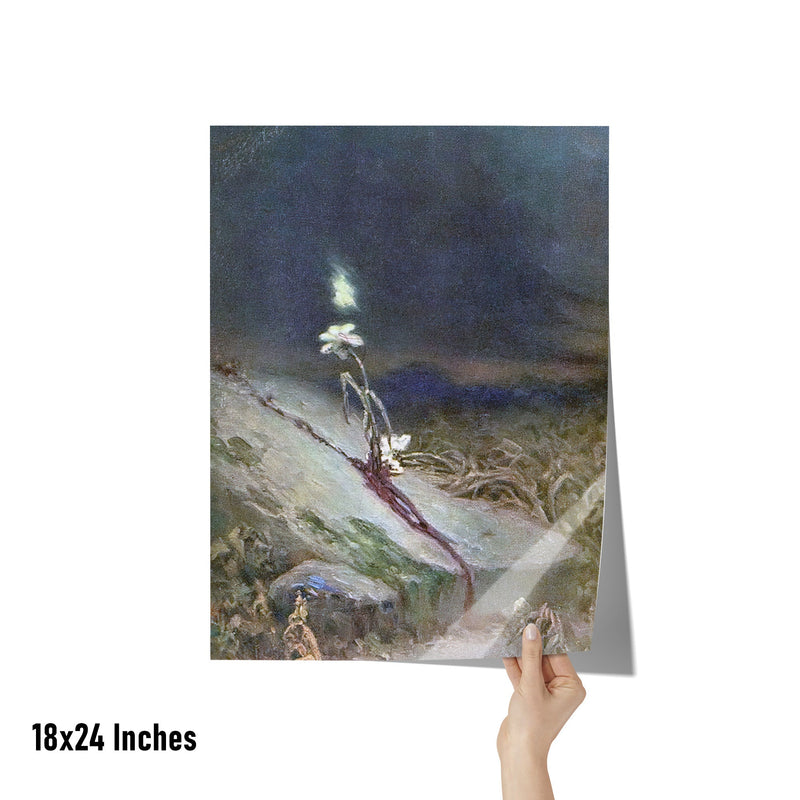 "Grave of a Suicide Victim" by Wilhelm Kotarbiński Matte Poster