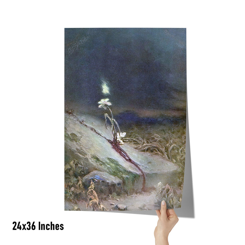 "Grave of a Suicide Victim" by Wilhelm Kotarbiński Matte Poster