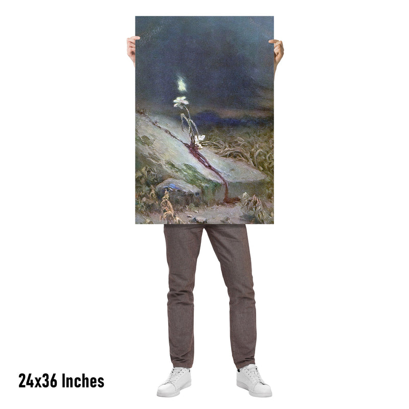 "Grave of a Suicide Victim" by Wilhelm Kotarbiński Matte Poster