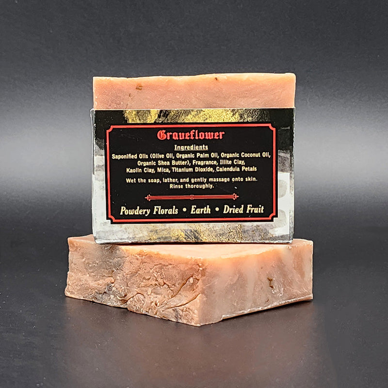 "Graveflower" Handmade Vegan Bar Soap