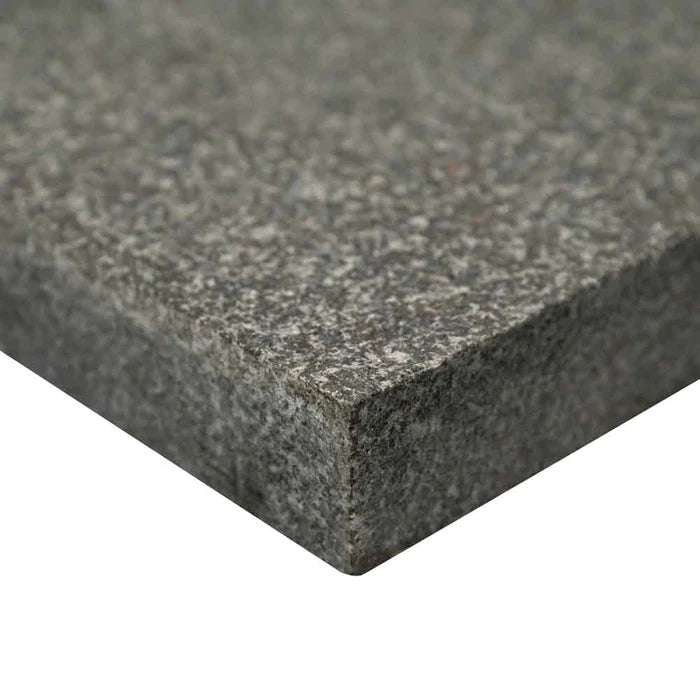 MSI Gray Mist Flamed Granite Eased Edge Pool Coping 12"x24"