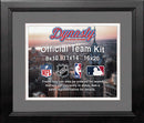NBA Basketball Photo Picture Frame Kit - San Antonio Spurs (Gray Matting, White Trim) by Dynasty Sports & Framing