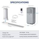 10000 BTU Air Cooler with Fan and Dehumidifier Mode