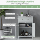 Free Standing Bathroom Storage Cabinet with Large Drawer by LJGDeals