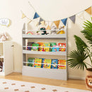3-Tier Bookshelf with 2 Anti-Tipping Kits for Books and Magazines by LJGDeals