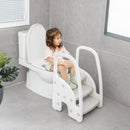 3-Step Stool with Safety Handles and Non-slip Pedals for Toddlers by LJGDeals