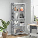 5-Tier Modern Freestanding Bookcase with Open Shelves by LJGDeals